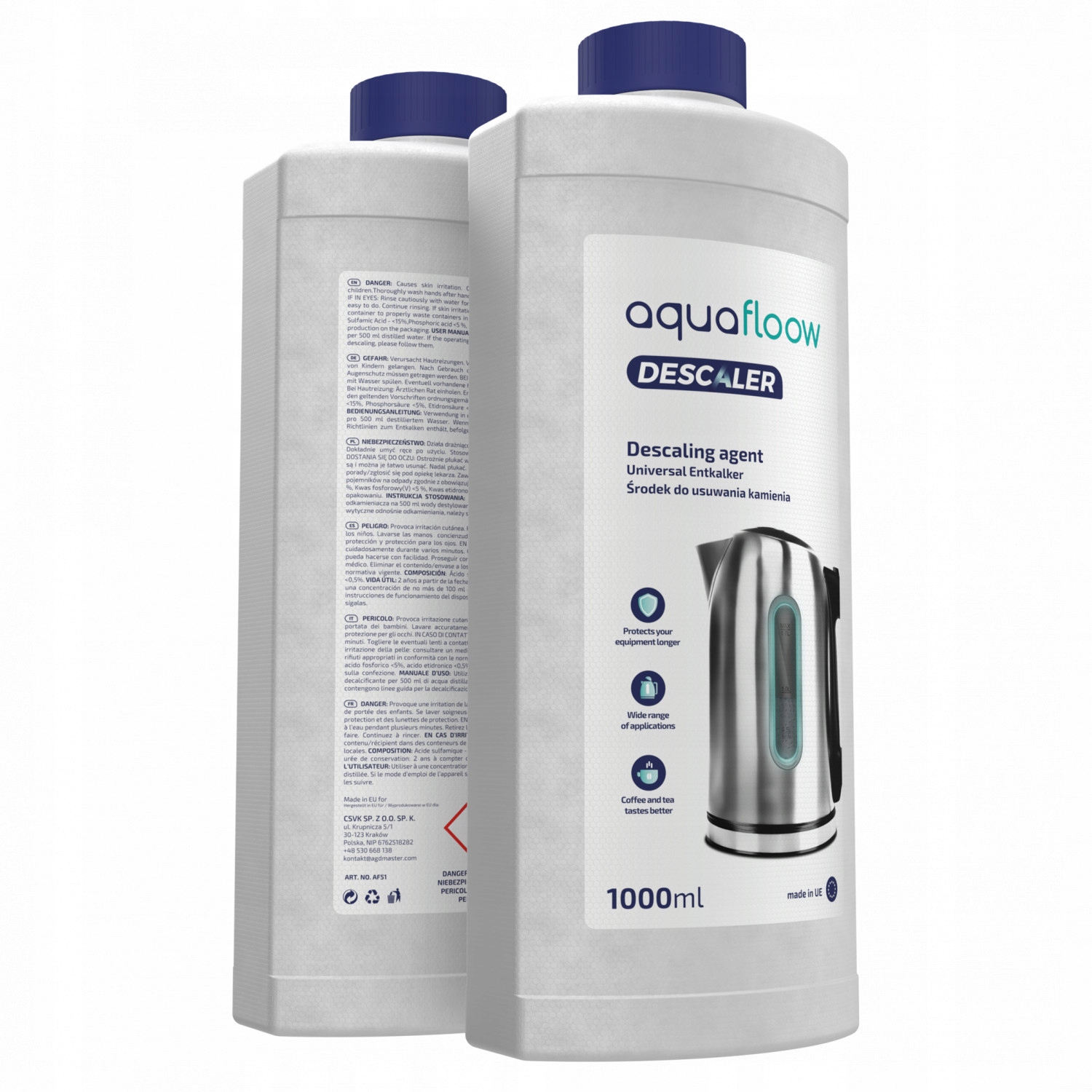 Odkamieniacz Aquafloow AF51 1000 ml